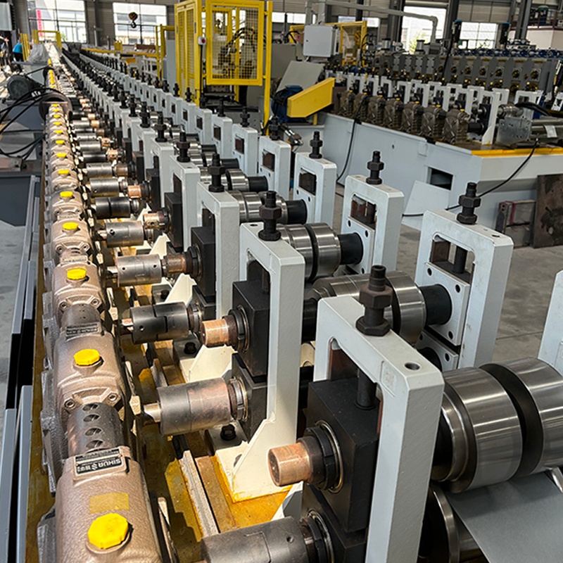 PV frame window door profile roll forming machine